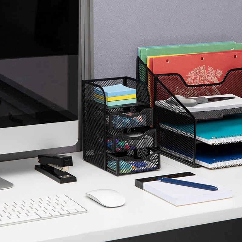 Desktop Accessory Storage with - Paper Basket Mesh 评论和价格