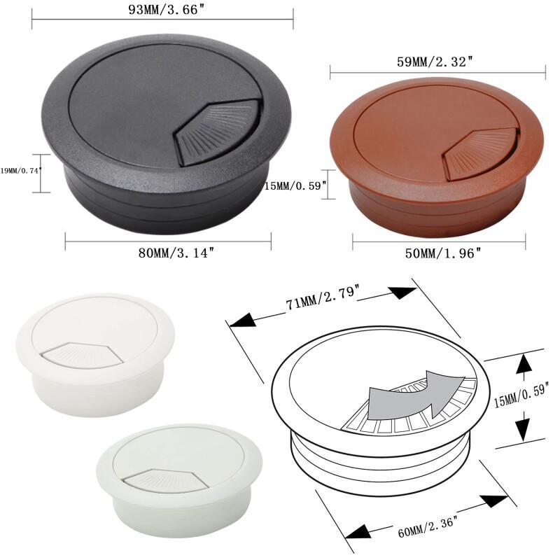 1Pcs Cable Hole Cover Cord Gro - Office Furniture Suppliers 评论和价格