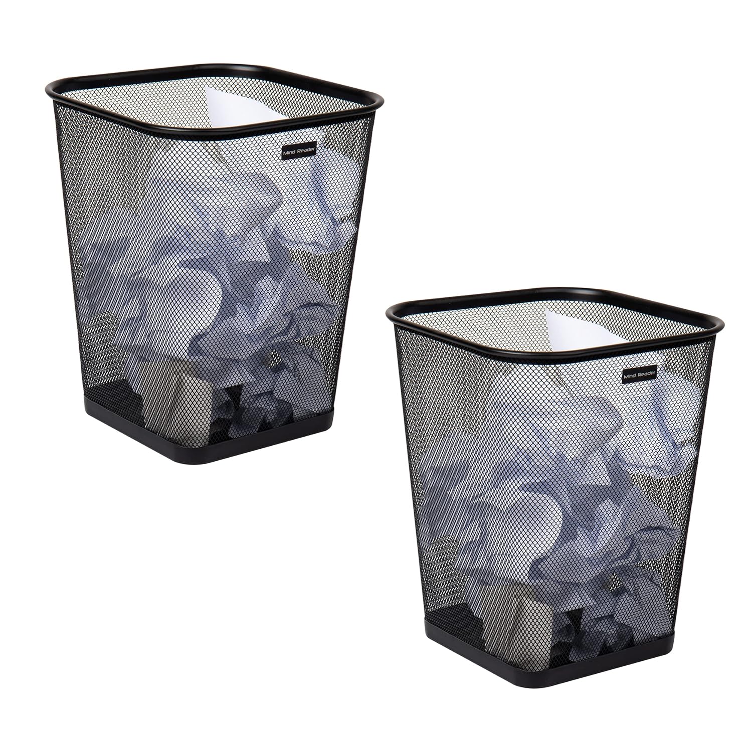 Mind Reader Mesh Trash Can, Wa - Paper Basket Mesh 评论和价格
