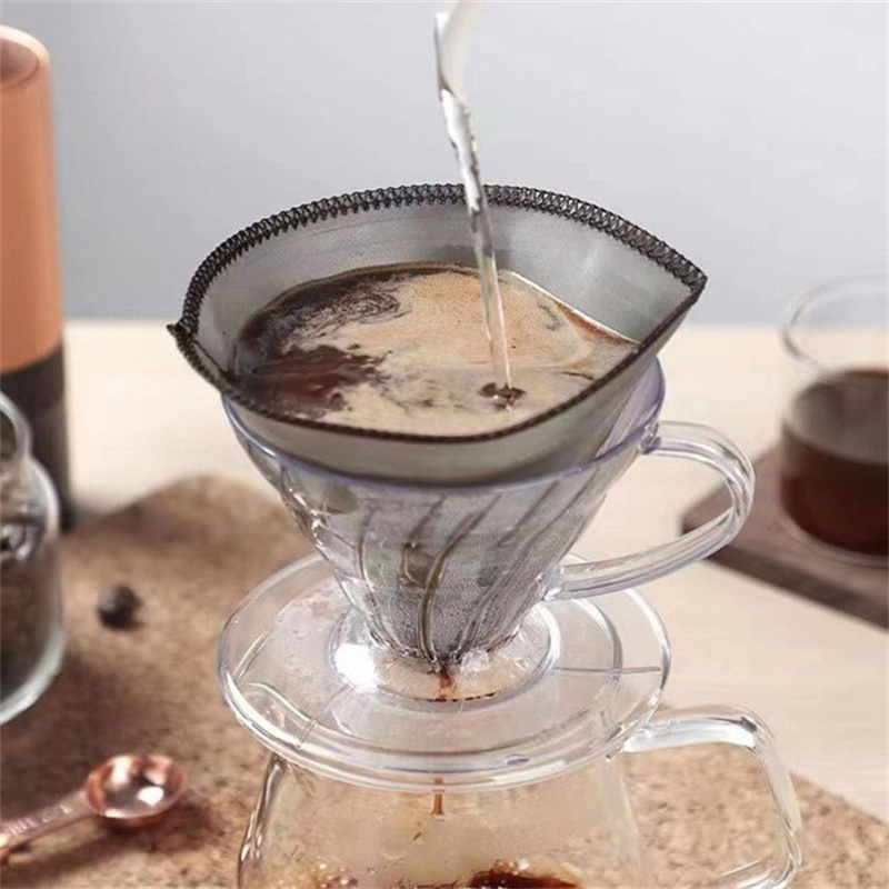 Reusable Cone Coffee Filter Ba - Paper Basket Mesh 评论和价格