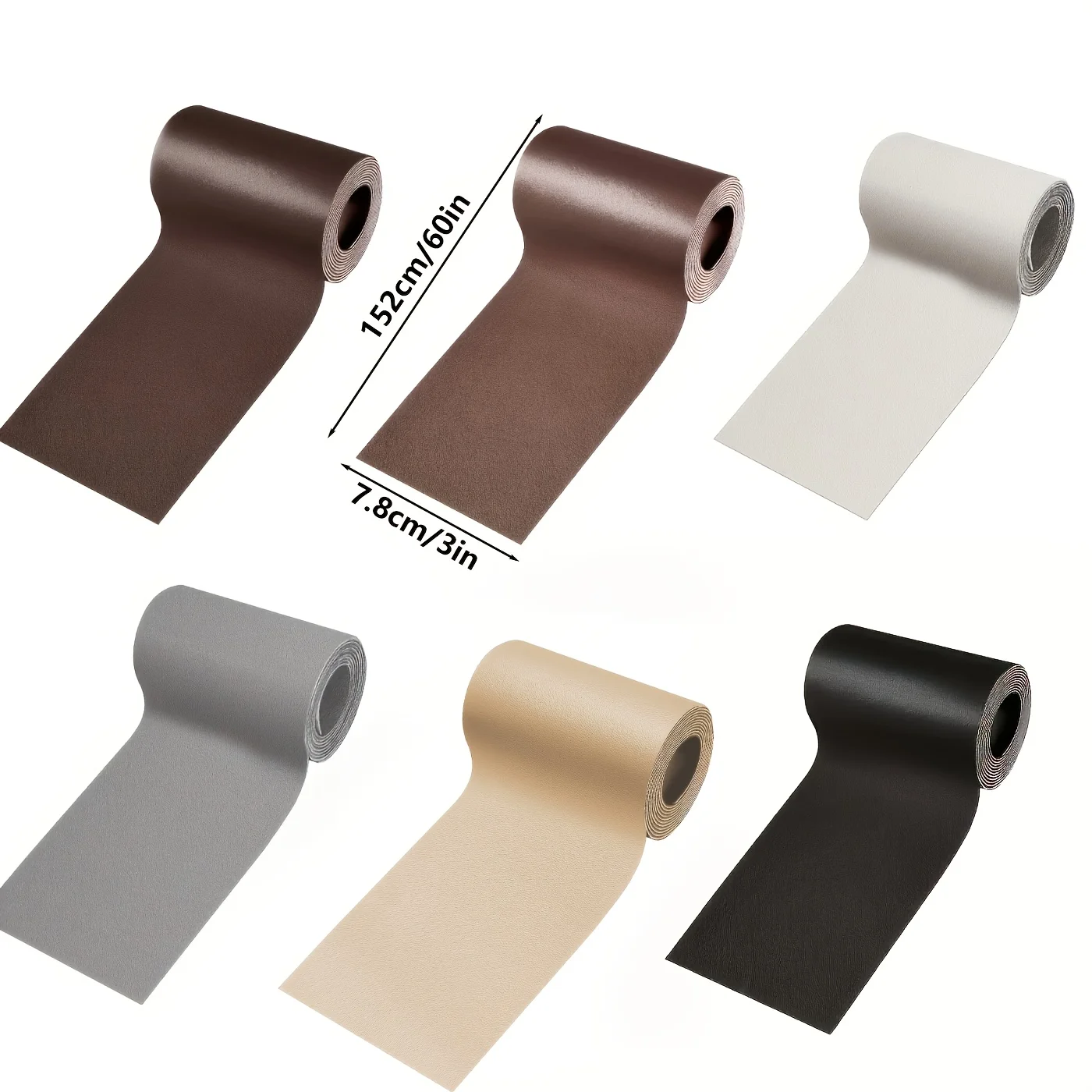 Leather Repair Tape, Multi-Col - Office Furniture Repair 评论和价格
