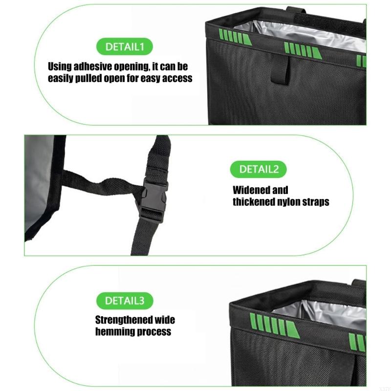 Car Back Hanging Trash Bin wit - Paper Basket Mesh 评论和价格