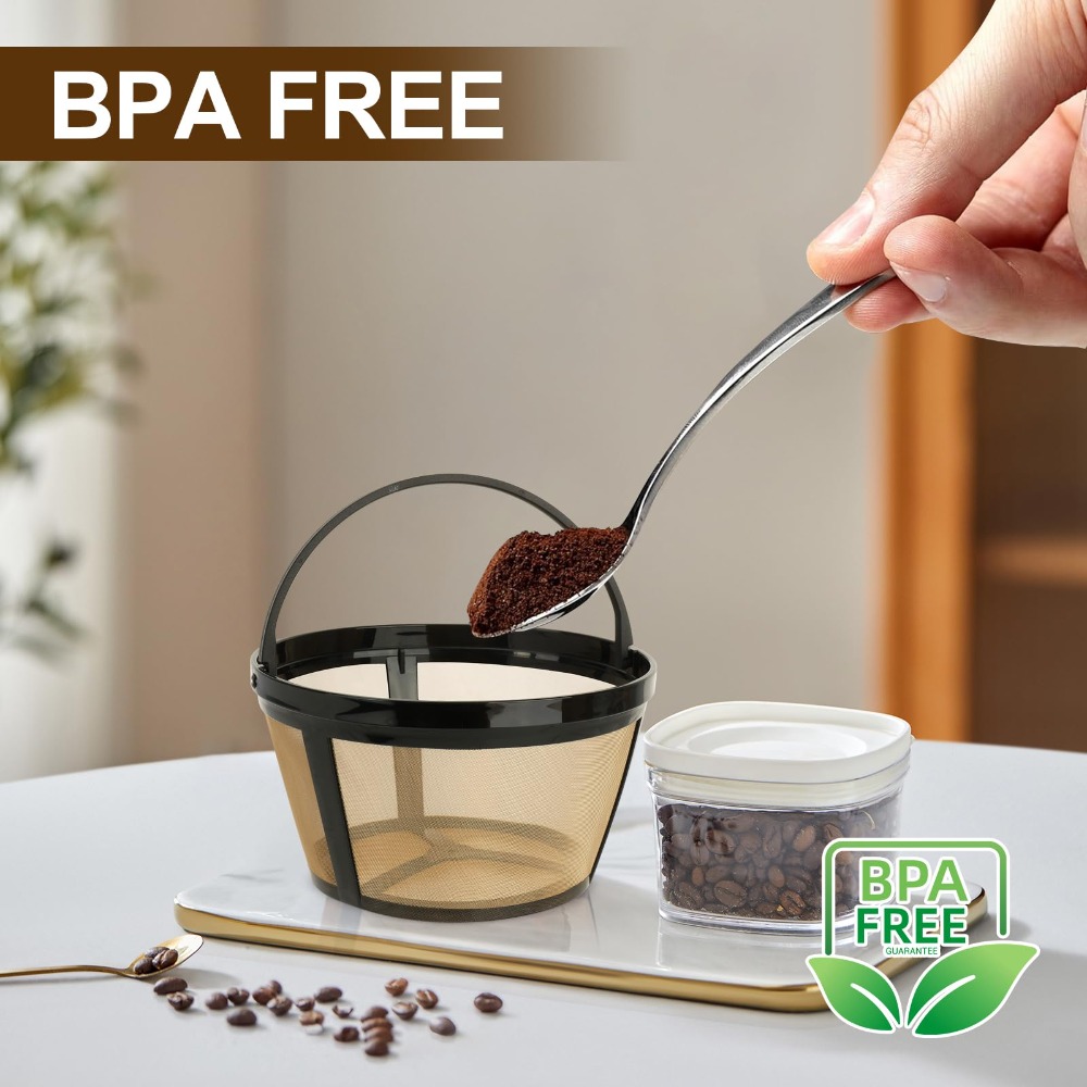 Reusable Coffee Filters Cup Co - Paper Basket Mesh 评论和价格