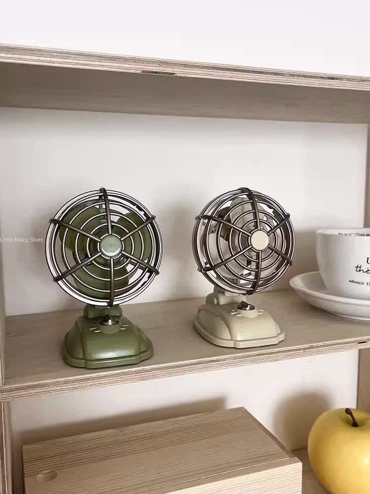 Retro Desktop Small Fan USB Ch - Office Furniture Suppliers 评论和价格