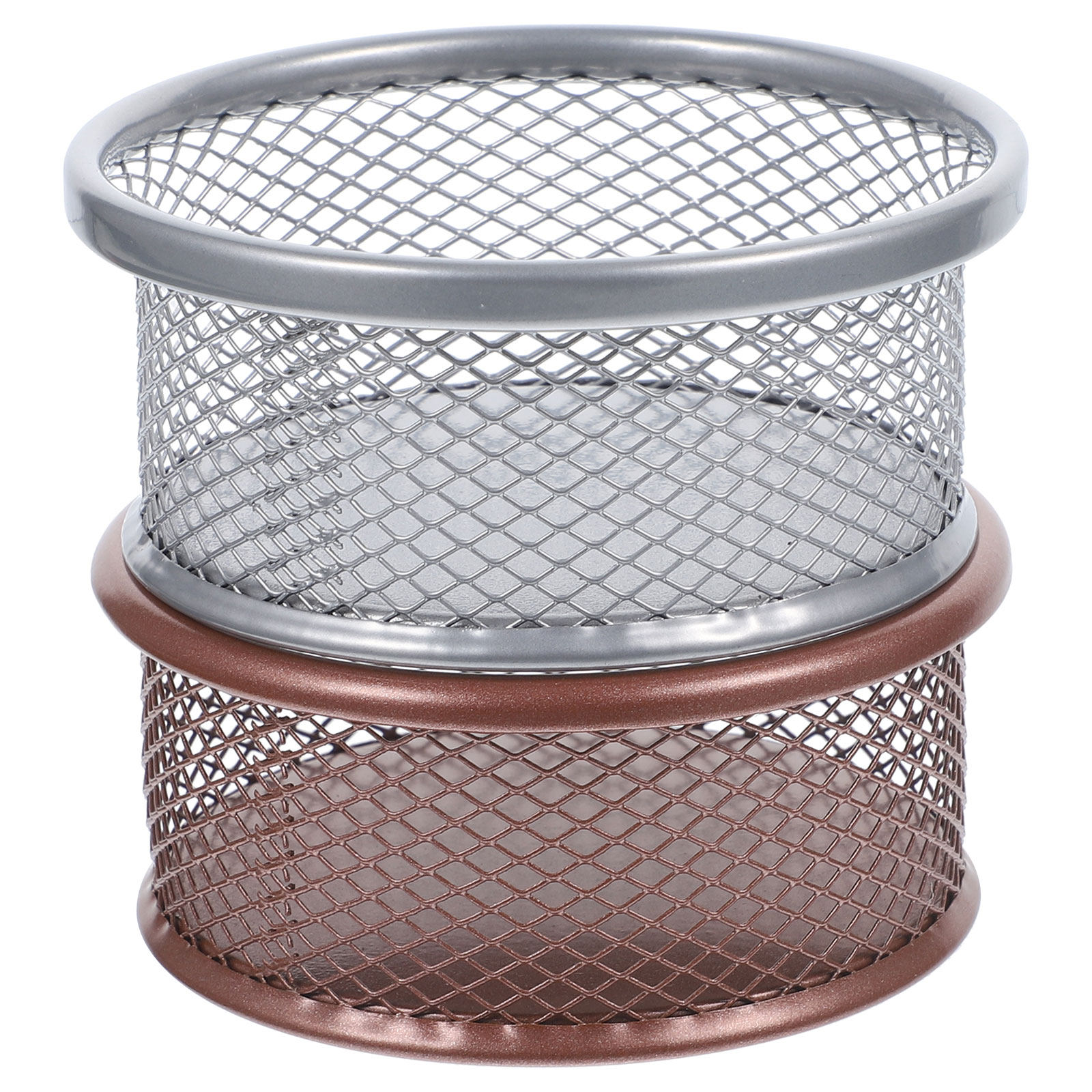 2Pcs Metal Paper Clip Holder M - Paper Basket Mesh 评论和价格